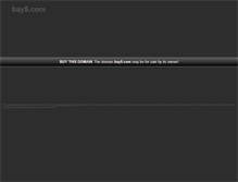 Tablet Screenshot of bay5.com
